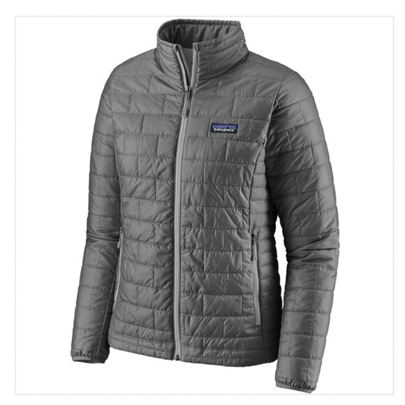 Patagonia Nano Puff Insulated Jacket Packable Feather grey sz M - Picture 1 of 13